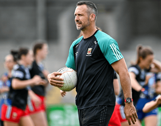Mayo ladies manager Michael Moyles ( Pic: Sportsfile)