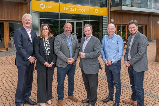 The site for Daisy Lodge was purchased by the charity with the support of professional golfer Rory McIlroy’s foundation.