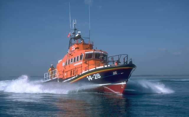 Members of the Achill Island RNLI assisted in the medical evacuation of a woman off Inishturk