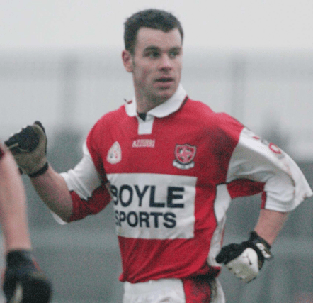 Enda Hughes in action for Louth in 2004.