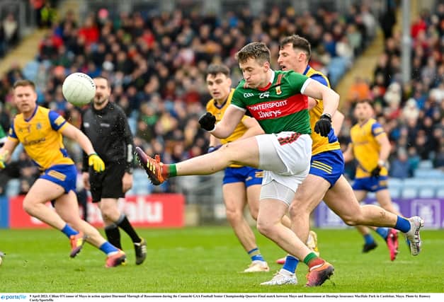 Mayo's Cillian O'Connor in action