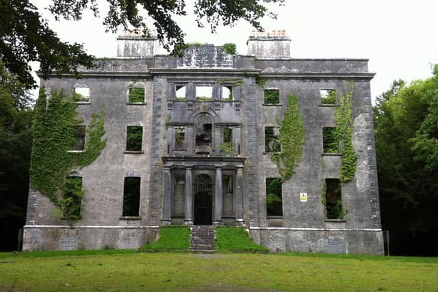 The ruins of Moorehall 