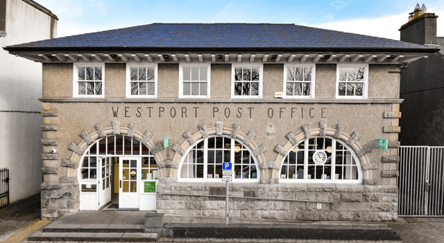 Westport Post Office on The North Mall will be moving to Shop Street