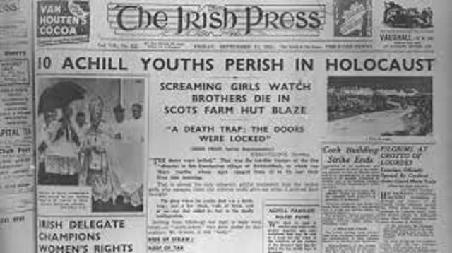 Coverage of the 1937 fire tragedy was widely covered in the national press