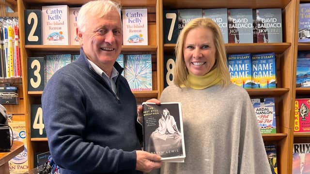 Author Kirstyn Lewis pictured at Duffy's bookshop, Westport.