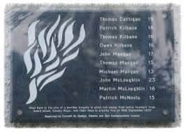 He explained that they received support from the East Dunbartonshire Council for the memorial and plans are in place for the council to provide a site close to the current plaque for the memorial.