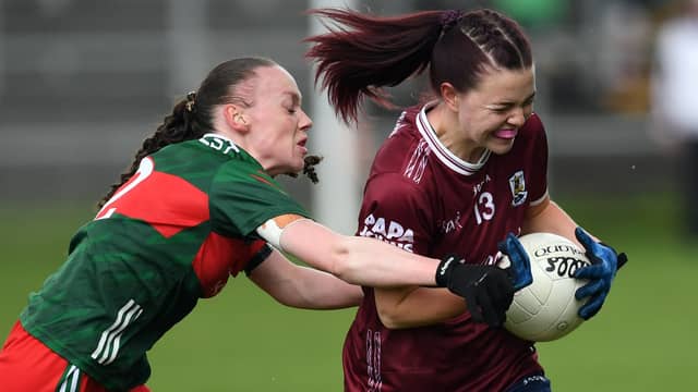 Galway's Eva Noone said she had to make a statement following last weekend's meeting between Mayo and Galway. Pic: David Farrell.