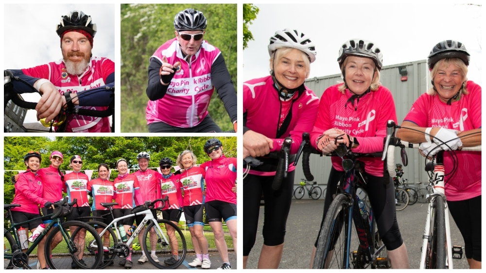 PHOTOS: Mayo Pink Ribbon charity cycle