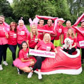 A host of personalities pictured at the launch of Breast Cancer Ireland’s Very Pink Run taking place at Leopardstown Race Course in Dublin, Kilkenny Castle Park and in Cork's MTU