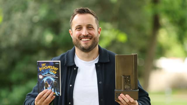 Castlebar teacher Kevin Moran won the Eilís Dillon Award for Best Debut Novel at the KPMG Children’s Books Ireland Awards. Credit: Julien Behal