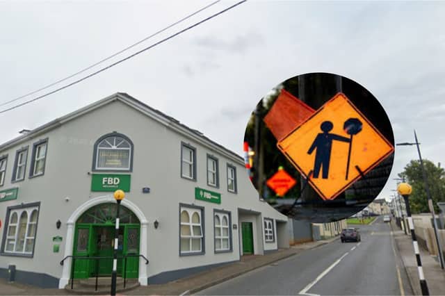 The roadworks will take place around the junction of Richard Street and Upper Charles Street in Castlebar, according to Mayo County Council