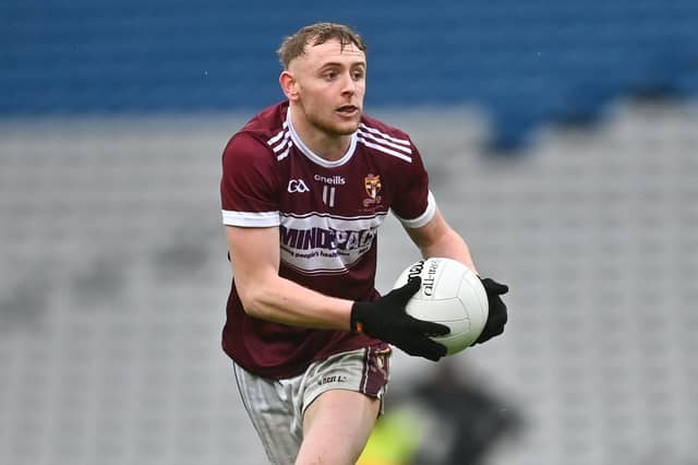 James Maheady was in form as the Crossmolina forward kicked 0-8 in the win over Castlebar Mitchels.