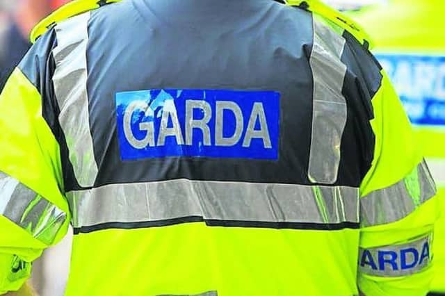 Gardaí from Ballyhaunis Garda station issue fines for illegal parking.