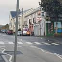 Foxford pedestrian crossing.