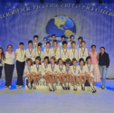 Moffatt School of Irish Dancing under 10 team dancers
