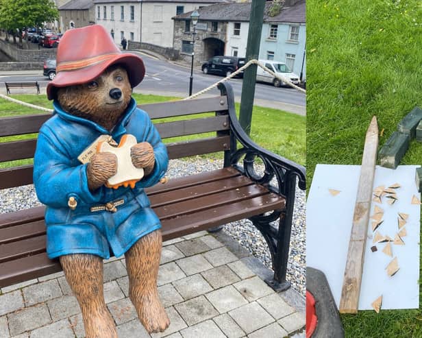 Paddington Bear is back in Westport on The Fairgreen!