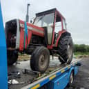 Tractor seized by Mayo Gardaí