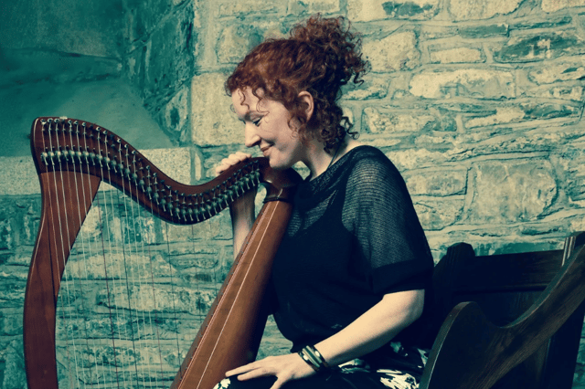 Harpist Tríona Marshall will perform an intimate concert in Westport