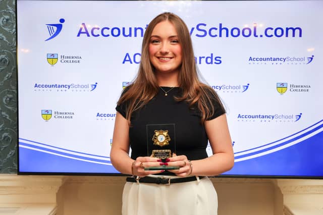 Pictured at the Accountancy School ACCA Awards is Dearbhla Grealis. Photo Chris Bellew / Fennell Photography