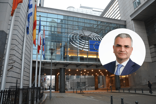 Minister Dara Calleary addressed the European Parliament in Brussels