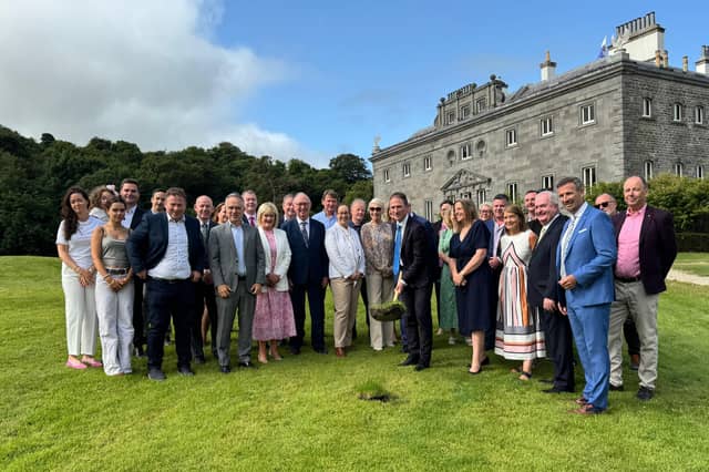 Minister Alan Dillon turned the sod on €65.5million Westport Estate project supported by Fáilte Ireland