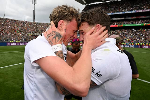 Brothers Kobe McDonald and Jordan Flynn both had an excellent season representing Mayo. Pic: Sportsfile.