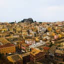 The discovery of the body was made on the Greek island of Corfu.