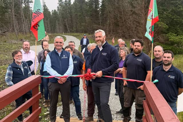 Minister Christopher O’Sullivan officially opened the new Herd Trail in Wild Nephin National Park