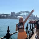 Castlebar native Fiona Naughton completed the Sydney Marathon yesterday