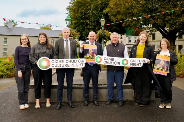 Culture Night was officially launched on the Mall in Castlebar.