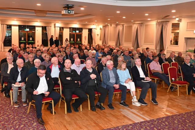 A large number of farmers attended IFA meeting in Claremorris