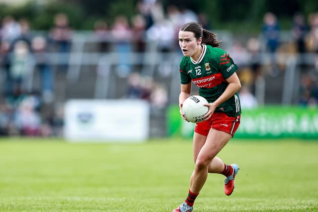 Westport attacker Aoife Staunton impressed as she kicked 1-12 in their win over Charlestown.