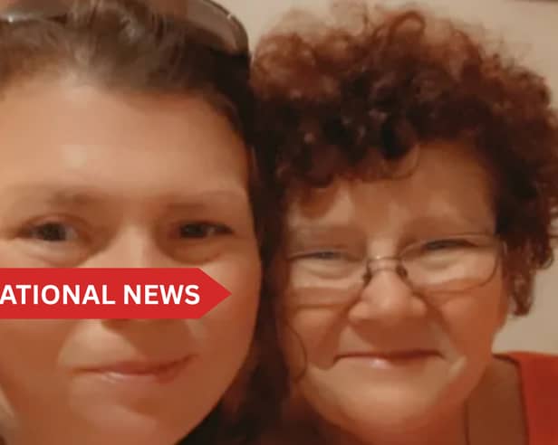 Maureen Larkin and her mother Josephine Larkin