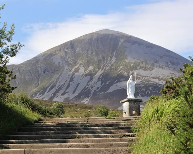 Vincent Greavy, a member of Crohn’s & Colitis Ireland, took on the Croagh Patrick Charity Climb on Saturday, July 25, 2026, as part of his fundraising.