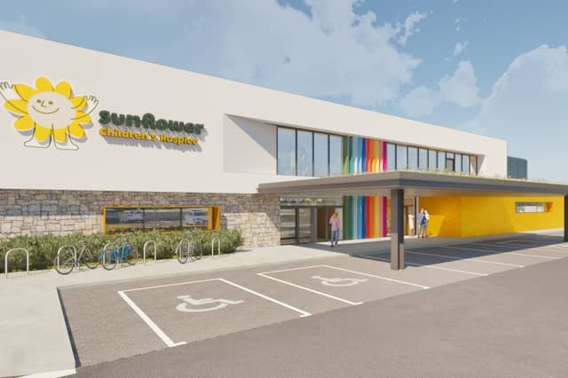 A computer image of what the new Sunflower Hospice in Castlebar will look like