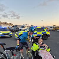 Mayo Garda does 340km charity cycle in honour of Little Blue Hero