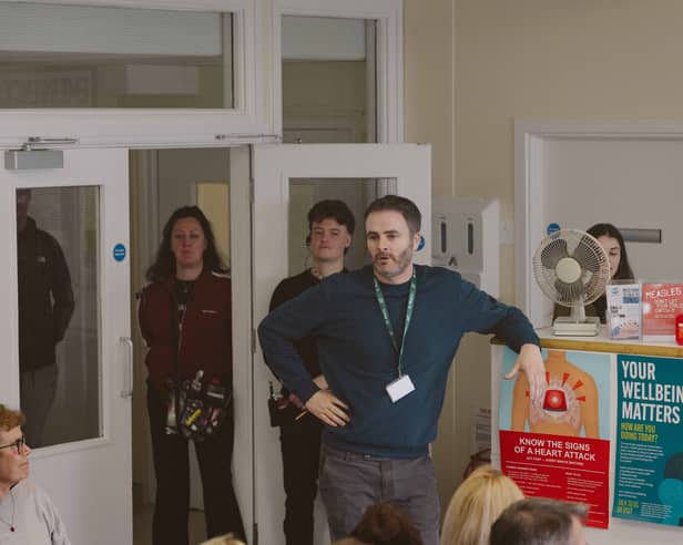 Kilmaine producer Eamonn Keane on the set of 'Emergency Accommodation' in Dublin