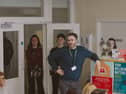 Kilmaine producer Eamonn Keane on the set of 'Emergency Accommodation' in Dublin