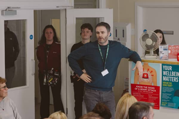 Kilmaine producer Eamonn Keane on the set of 'Emergency Accommodation' in Dublin