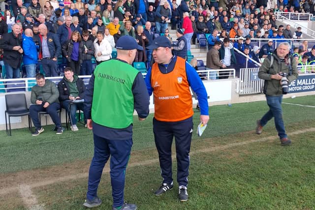 Claremorris native Vinnie Walsh and Hollymount Carramore native Alan Costello saw their respective sides clash in the Kildare senior semi-final.