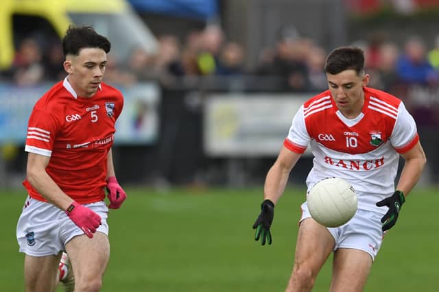 Garrymore's Enda Hession has been influential for the South Mayo men this season. Pic: David Farrell.
