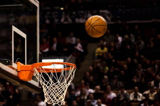 Basketball stock photo