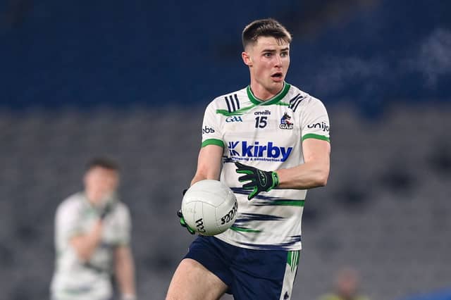 Ballina Stephenites' Frank Irwin featured for the University of Limerick as they overcame University College Cork in the Ryan Cup. Pic: Sportsfile.