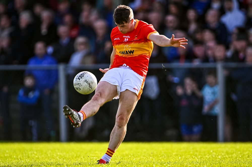 Neil Douglas of Castlebar Mitchels during the Mayo County Senior Club Football Championship semi-final match against Breaffy at Fr O'Hara Park in Charlestown