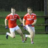 Garrymore's Shane Nally on the left with his brother Trevor.