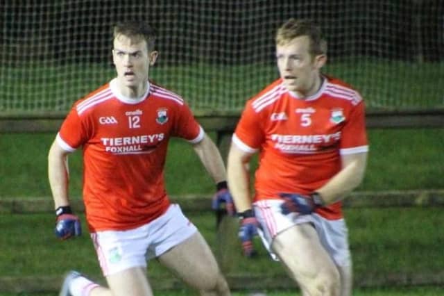 Garrymore's Shane Nally on the left with his brother Trevor.