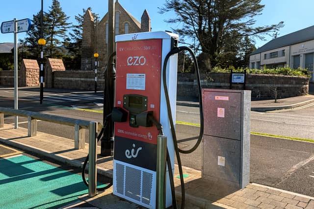 The EZO EV charger in Achill Sound is one of the busiest in Ireland during the summer