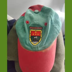 The cap that belonged to Daniel Carey’s grandfather.