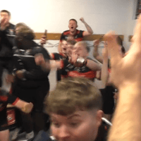 The 'dog days are over' - Mayo county champs go mad in dressing room