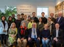 A group of students from Harvard visited Mayo for a Wild Atlantic Way research project